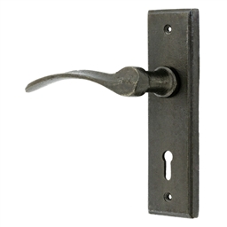 M5A41 - 2 Lever Lockset 6" Irn Ant Nickl